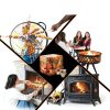 T1RTRVT Fire Starters Natural Wax Camping Outdoor Fireplace-4