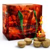 T1RTRVT Fire Starters Natural Wax Camping Outdoor Fireplace-0