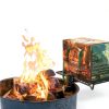 T1RTRVT Fire Starters Natural Wax Camping Outdoor Fireplace-5