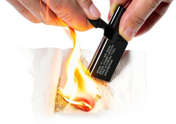 Giskieo Fire Starter Metal Survival Tool Easy Use Long-2