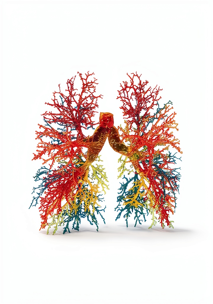 Kindle book cover showing asthma and respiratory health topics