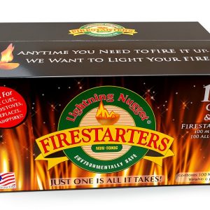 Lightning Nuggets Fire Starter Food Grade 15 Minute Burn-0
