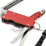 Zippo Fire Starting Multi-Tool Stainless Steel Red Flint-0