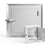 Chimney Clean Out Door Yaocom Galvanized Steel-0