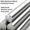Gaahing Floor Transition Strip Aluminum Matte Silver 0.9m x 4.3cm-7