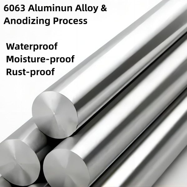Gaahing Floor Transition Strip Aluminum Matte Silver 0.9m x 4.3cm-7