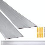 Aluminum Door Threshold SFNSM Silvery 2 Piece 48in x 5in-0