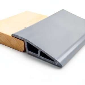 1/2" to 3/5" Height Threshold Ramp Gray 80in PVC/TPE by Maxiroc-0