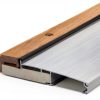 Adjustable Aluminum Threshold Kit M D Products Silver 5-5/8 x 73 in-1