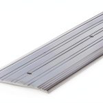 M-D Building Products 68361 Sturdy Aluminum Fluted Saddle Threshold, Mill Finish: Stylish Doorway Transition Draft Protection (1/4-Inch by 4-Inch - 36-Inch) TH041-0
